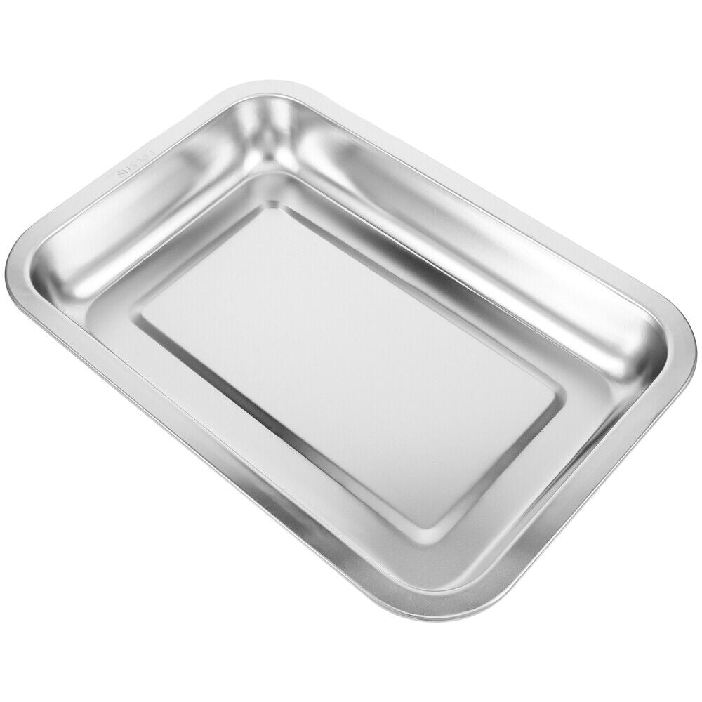 Stainless Steel Cat Litter Box Large Metal Litter Tray Household Metal Litter