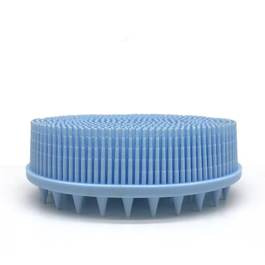 Silicone Shampoo Head Scalp Massage Brush Silicone Body Brush Hair Washing Comb Bath SPA Shower Comb Massage Hair Comb