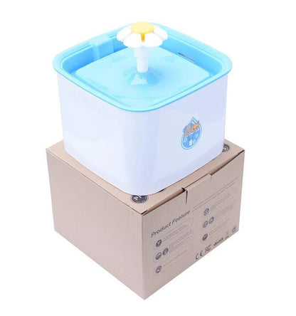 Ultra Quiet 2.5L Pet Fountain with 3 Water Flow Settings and Easy Maintenance