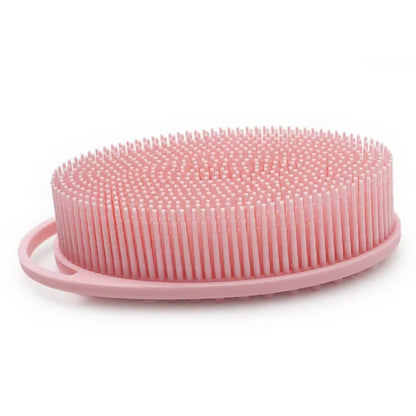 Silicone Shampoo Head Scalp Massage Brush Silicone Body Brush Hair Washing Comb Bath SPA Shower Comb Massage Hair Comb