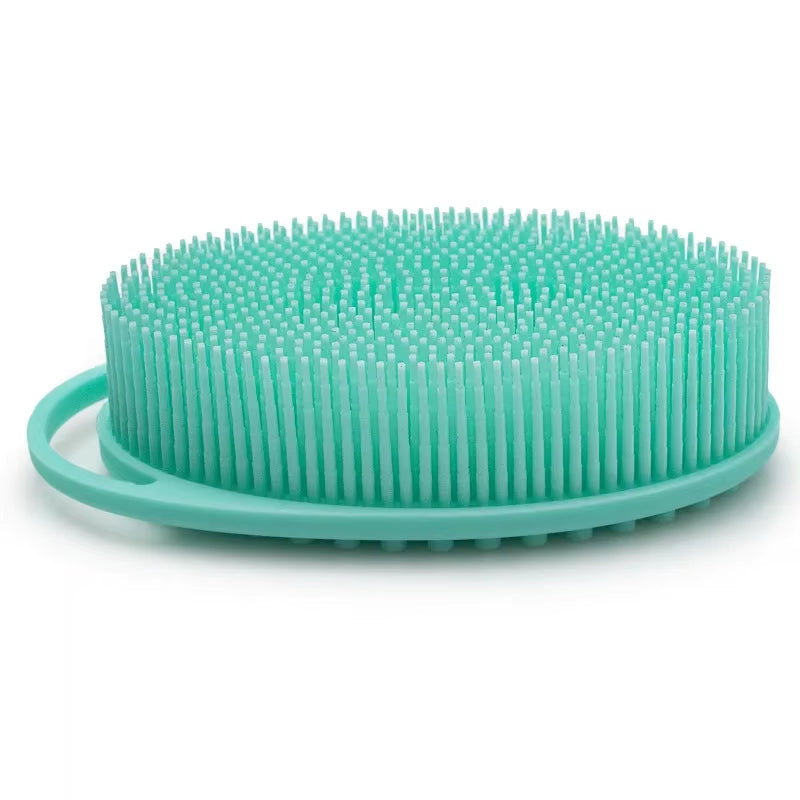 Silicone Shampoo Head Scalp Massage Brush Silicone Body Brush Hair Washing Comb Bath SPA Shower Comb Massage Hair Comb