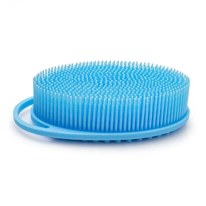 Silicone Shampoo Head Scalp Massage Brush Silicone Body Brush Hair Washing Comb Bath SPA Shower Comb Massage Hair Comb