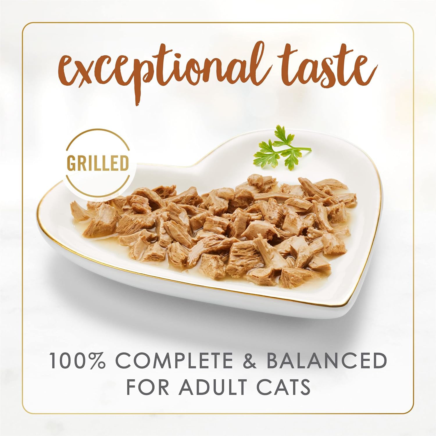 Purina Fancy Feast Grilled Wet Cat Food Liver and Chicken Feast, 24-Pack